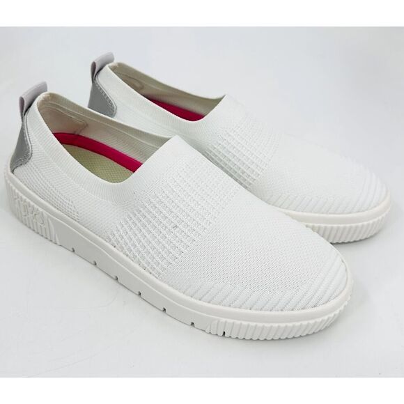 Ryka Stretch Knit Slip-Ons with Re-Zorb Vista White Womens Size 6.5 Lightweight - Picture 1 of 8